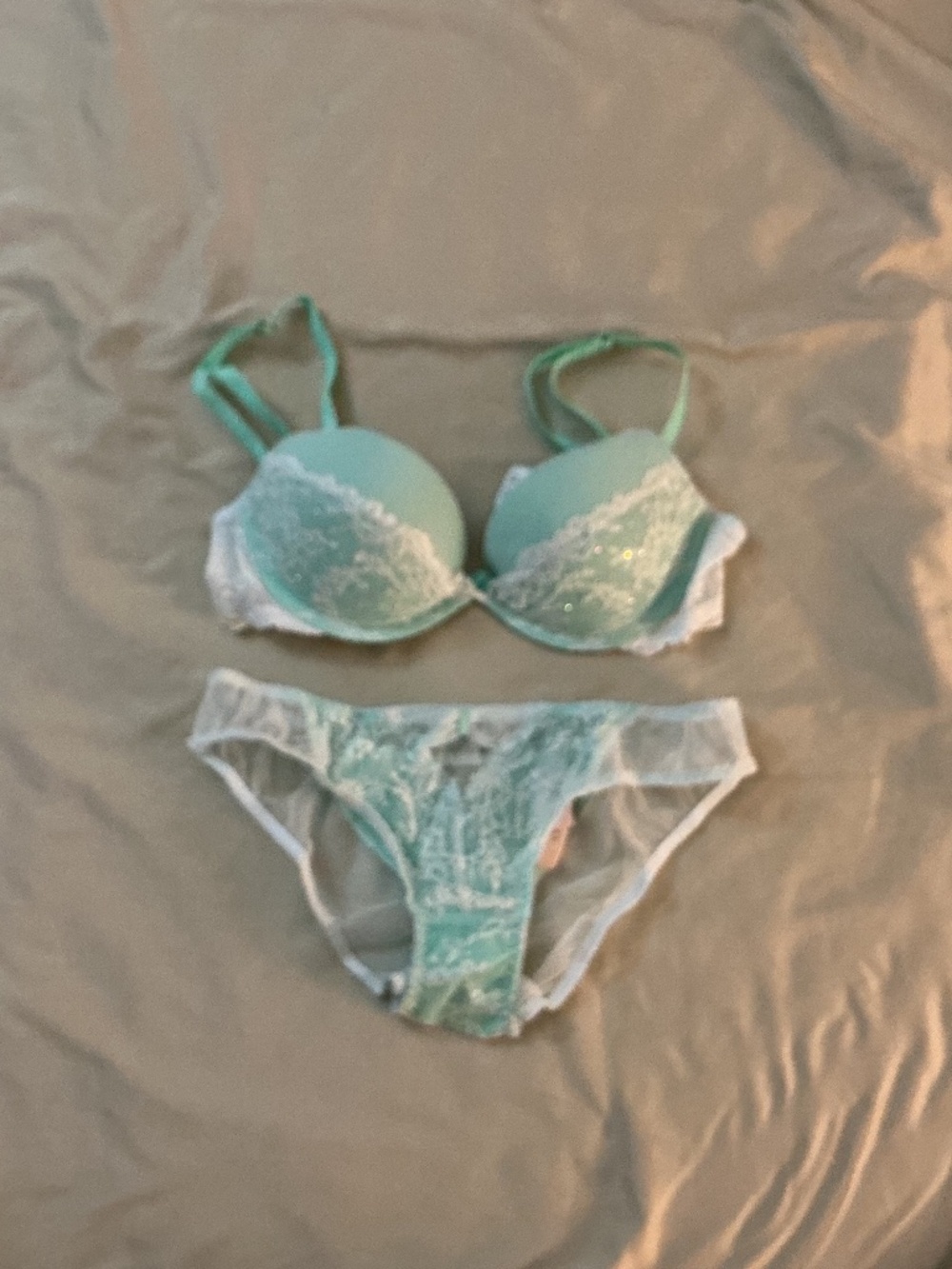 Victoria’s Secret matching bra and panty